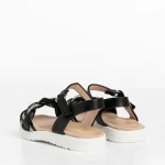 Детски сандали черни  от еко кожа  Tamari