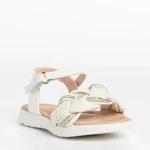 Детски сандали бели  от еко кожа  Tamari