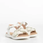 Детски сандали бели  от еко кожа  Tamari