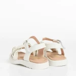 Детски сандали бели  от еко кожа  Tamari