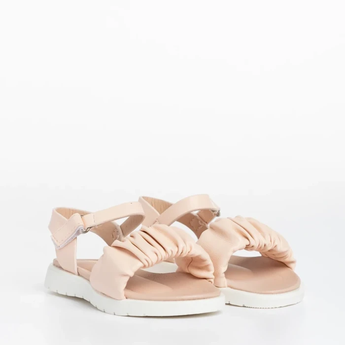 Детски сандали розови от еко кожа  Seth