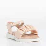 Детски сандали розови от еко кожа  Seth