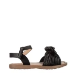 Детски сандали черни  от еко кожа  Anuki