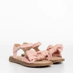 Детски сандали розови от еко кожа  Anuki