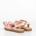 Детски сандали розови от еко кожа  Anuki