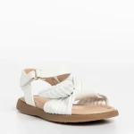 Детски сандали бели  от еко кожа  Anuki