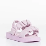 Детски сандали лилави от еко кожа Larry