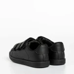 Детски спортни обувки  черни  от еко кожа  Frost