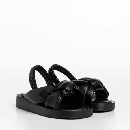 Детски сандали черни  от еко кожа  Louis