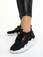 Дамски спортни обувки  черни  от текстилен материал  Ankita