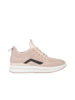 Дамски спортни обувки  розови  от текстилен материал  Lovella