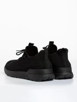 Мъжки спортни обувки черни  от текстилен материал  Ramiro