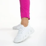 Дамски спортни обувки  бели от текстилен материал  Leanna