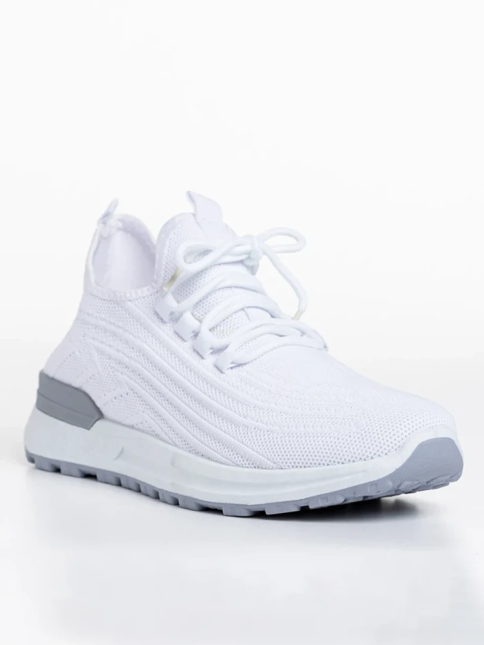 Мъжки спортни обувки бели от текстилен материал  Ramiro