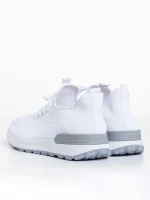 Мъжки спортни обувки бели от текстилен материал  Ramiro