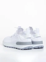 Мъжки спортни обувки бели от текстилен материал  Kaiden