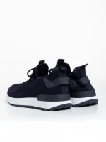 Мъжки спортни обувки сини  от текстилен материал  Kaiden