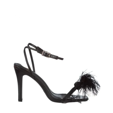 Дамски сандали  черни  от еко кожа  Jonie