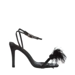 Дамски сандали  черни  от еко кожа  Jonie