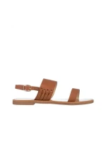 Дамски сандали  кафяви  от еко кожа  Mirabelle