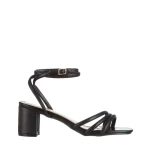 Дамски сандали  черни  от еко кожа  Mariya