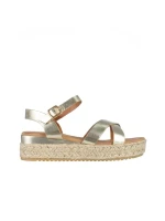 Дамски сандали  златисти  от еко кожа  Ophir