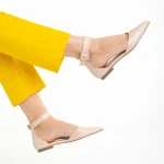 Дамски обувки  черни  от еко кожа  Lilias