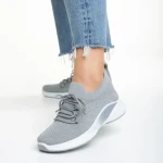 Дамски спортни обувки  сиви от текстилен материал  Matrona