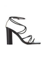 Дамски сандали  черни  от еко кожа Ariadne