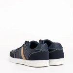 Мъжки спортни обувки  сини от еко кожа Seamus