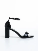 Дамски сандали  черни  от еко кожа Kaisa