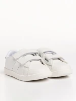 Детски спортни обувки  бели  с тъмно синьо  от еко кожа Barney