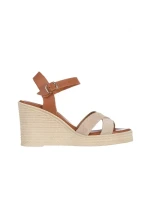 Дамски сандали  Girlhood бежови  от естествена кожа  Ainara