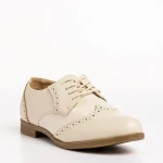 Дамски  обувки  бежови  от еко кожа  Briar