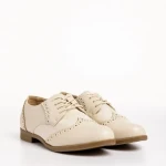 Дамски  обувки  бежови  от еко кожа  Briar