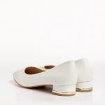 Дамски  обувки  бели  от еко кожа  Bernarda