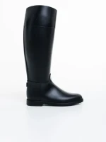Дамски чизми  черни  от каучук  Gloriana