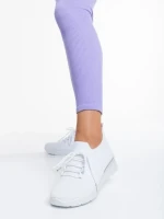 Дамски спортни обувки  бели  от текстилен материал  Davinia