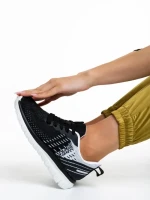 Дамски спортни обувки  черни  от текстилен материал  Judie