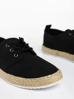 Мъжки спортни обувки  черни  от еко кожа  Raiden