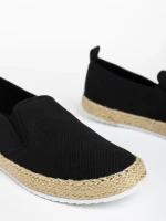 Мъжки спортни обувки  черни  от еко кожа  Sotero