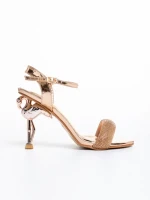 Дамски сандали  бронзови  от еко кожа  Shila