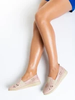 Дамски обувки  розови  от естествена кожа  Robertina