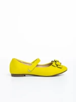 Детски балерини  зелени  от еко кожа  Estreya