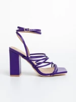 Дамски сандали  лилави  от еко кожа  Scottie