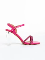 Дамски сандали  цикламени  от еко кожа  Brendia
