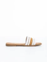 Дамски чехли  черни  от текстилен материал Xyla