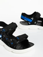 Детски сандали  черни  от текстилен материал  Piero