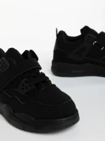 Детски спортни обувки  черни  от еко кожа Rayan