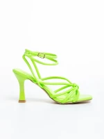 Дамски сандали  зелени  от еко кожа Blasa